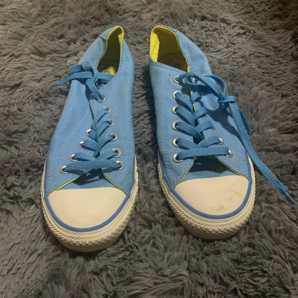 Baby blue converse